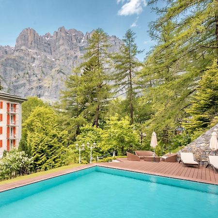 Residence Les Sources Des Alpes Leukerbad Zewnętrze zdjęcie