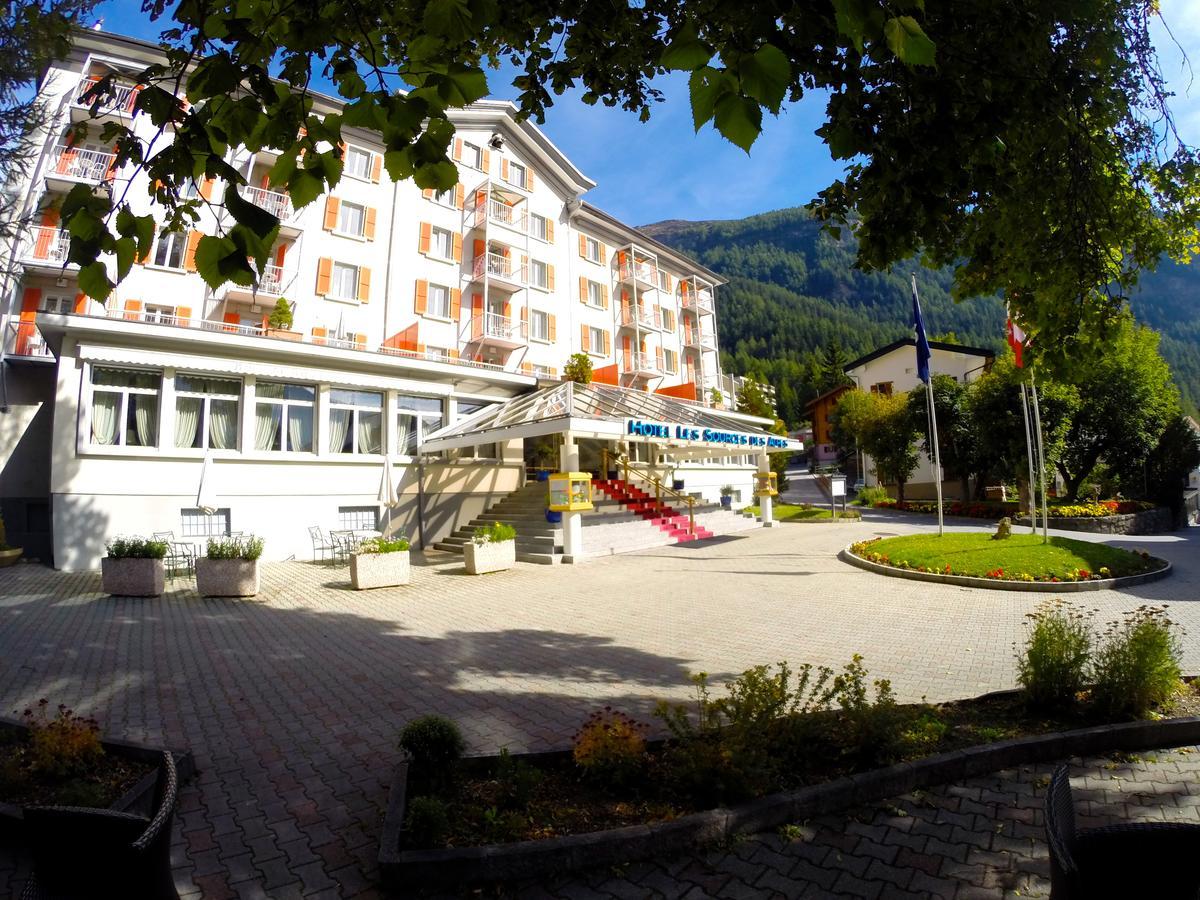 Residence Les Sources Des Alpes Leukerbad Zewnętrze zdjęcie