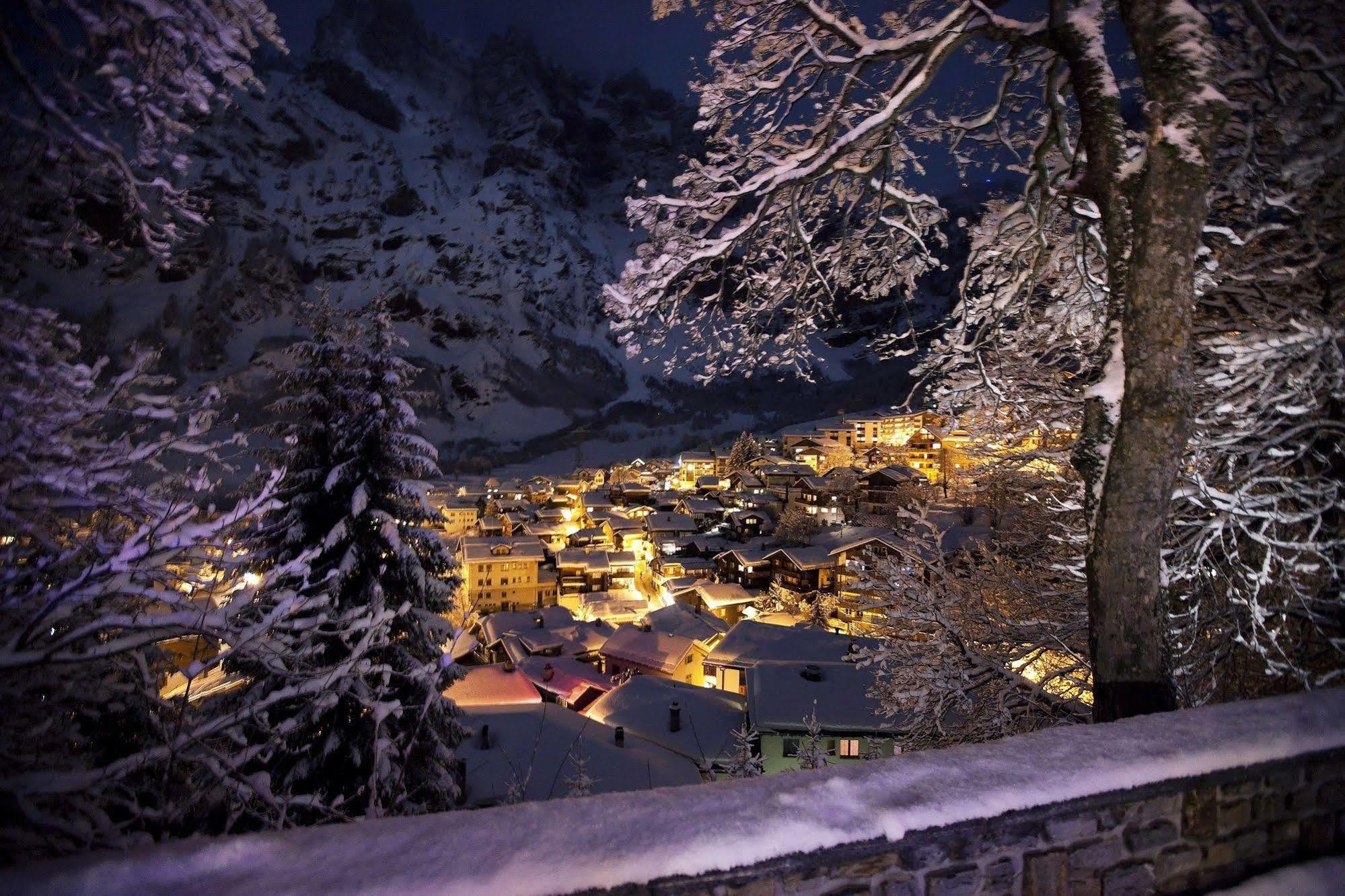 Residence Les Sources Des Alpes Leukerbad Zewnętrze zdjęcie