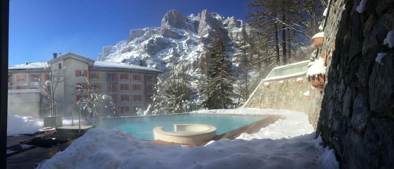 Residence Les Sources Des Alpes Leukerbad Zewnętrze zdjęcie